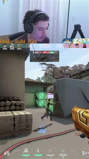 Inspire with an INSANE deagle ace #valorant #valorantclips #foryou