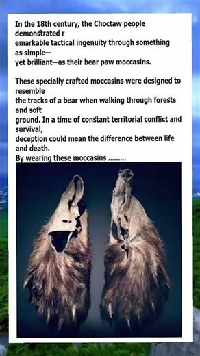 Ancient Native American Trick That Fooled Enemies — Bear Paw Moccasins Explained