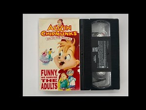 Alvin and the Chipmunks: Funny, We Shrunk the Adults (1992 VHS) | Full Movie Tape Rip