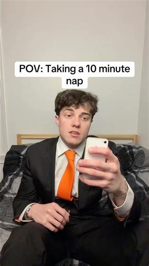 POV: Taking a 10 minute nap
