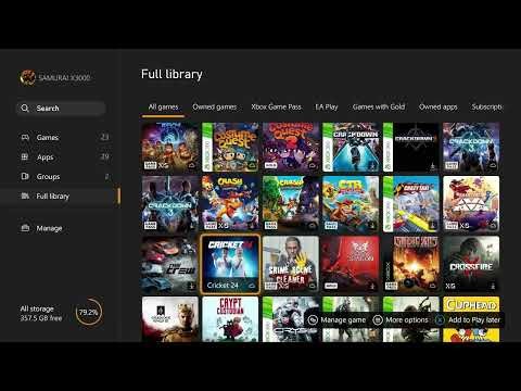 My Digital Xbox Collection From The Last 20 Years