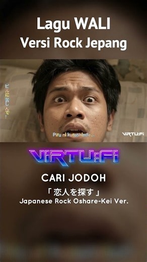 kita buat lagu cari jodoh dari wali lebih enerjik dan kekinian versi j-rock #jrock #cover #v系