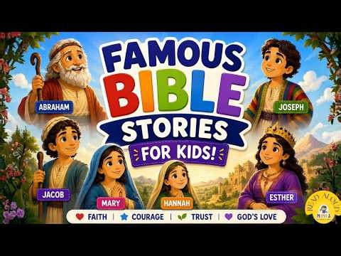 6 Greatest Bible Stories for Children | Faith, Courage & God's Love