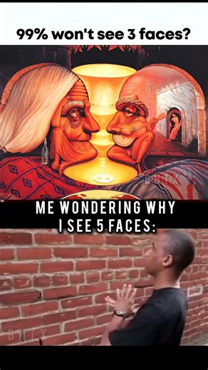 Am I Tripping or Are There 5 Faces?! 😵#viralshorts #trendingshorts #memes