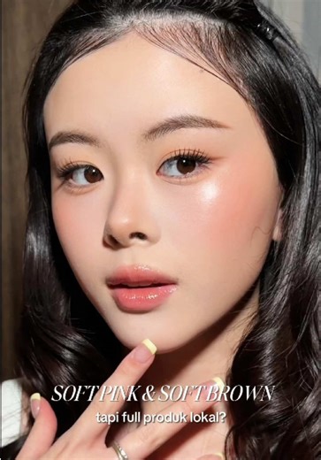 Dua Look Makeup: Soft Pink Korean Glam dan Parisian Tan