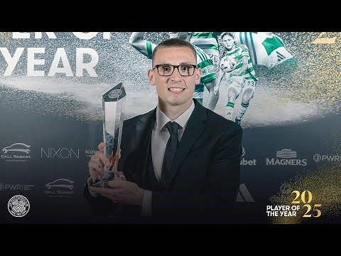 CelticFC 2025 POTY Awards | Academy POTY winner, Kyle Ure (04/05/25)