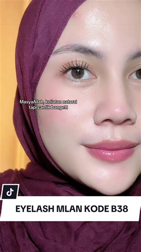 Gaya Natural Eyelash Extension untuk Lebaran