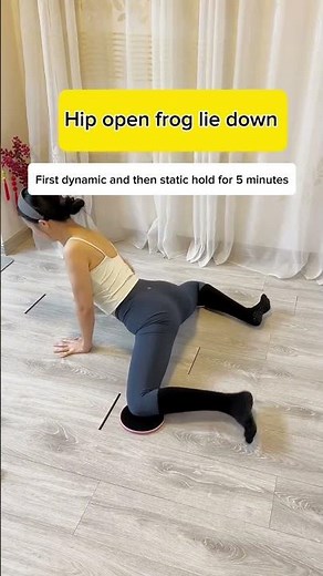 ACHIEVE THE SPLITS FAST! The 5-Minute Frog Stretch for Hip Flexibility #daretofit #youtubeshorts