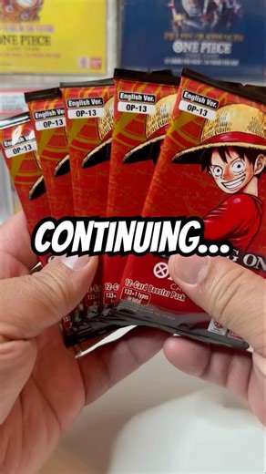 Back For More Pack Opening | Carrying On His Will #onepiecepackopening