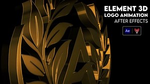 Silver and Gold Logo Animation