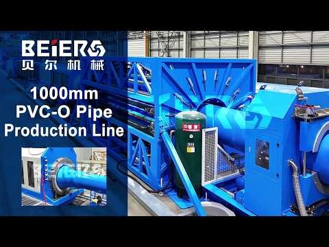 Inside the Factory: Φ1000mm Large Diameter PVC-O Pipe Production Process