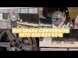R35 GT-R Brakes Install into R32-R34 GT-R - Project No Secrets R33 GT-R Ep20