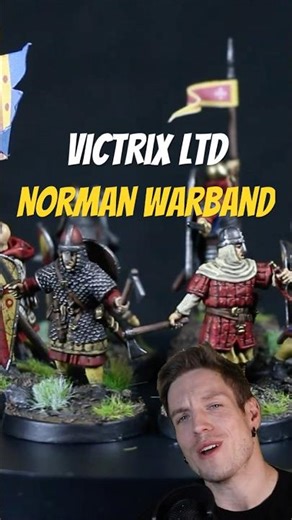 Victrix Limited Norman Showcase #miniaturepainting #wargaming #victrix