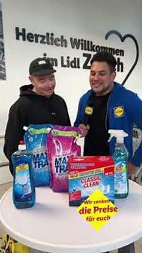 Erlebe Sauberkeit zum günstigsten* Preis der Schweiz | Lidl Schweiz