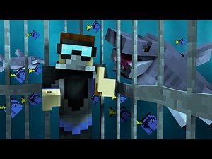 Minecraft | FISHING CHALLENGE - Legendary Fish Attack! (JAWS, SHARKS, BOAT MOD)