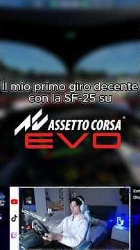 My first decent lap (more or less) in the SF-25! #simracing #acevo #twitchclips