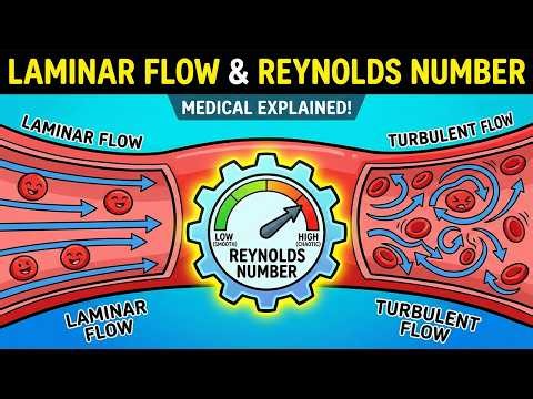 Laminar flow and Reynolds number