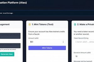Private Donation Platform