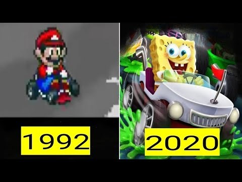 Evolution of Kart Racing Games 1992-2020
