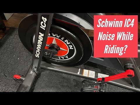Schwinn IC4 Noises While Riding?