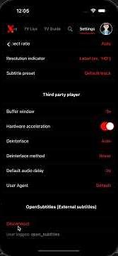 Connect OpenSubtitles to get external subtitles on your content.