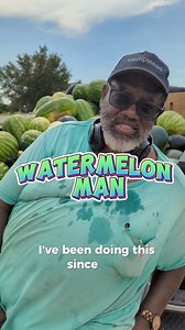5.8K views · 246 reactions | The Watermelon Man. I stopped to chat...