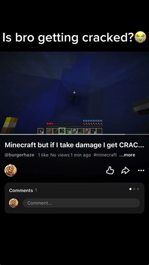 Minecraft but i get CRACKED by a GOBLIN