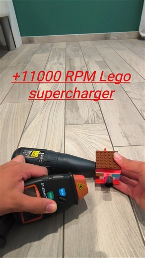 crazy fast Lego supercharger