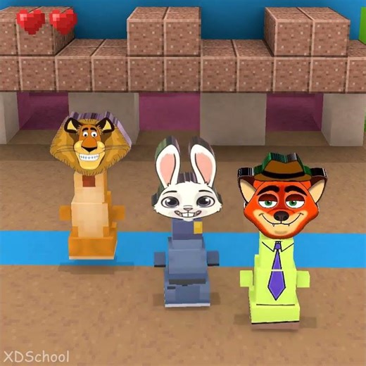 Sprunki Nick, Sprunki Hopps, and Sprunki Alex in the play Squid Game! 😁😂