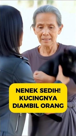 Drama Sedih: Kucing yang Dirawat Nenek Direbut Pemilik Lama #cat #cats