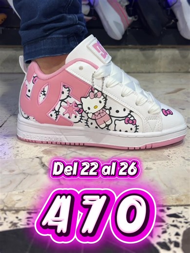 DC Edición Hello Kitty en Tenis Oso Mañoso