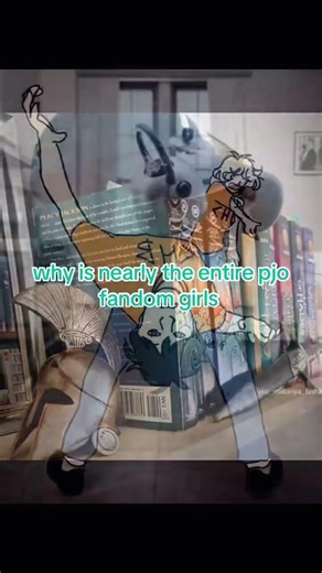is the pjo fandom mostly girls? #percyjackson #booktok #pjo | credit: @peter.johnson060