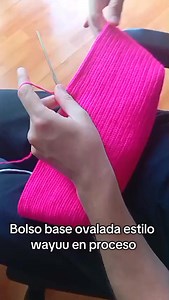 Bolso base ovalada estilo wayuu a crochet #tejidos #mochilas #bolsos #wayuubags #crochet Tejiendo con Andres Rodas | Tejiendo con Andres Rodas