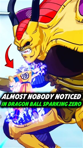 Almost nobody noticed this in Dragon Ball Sparking Zero