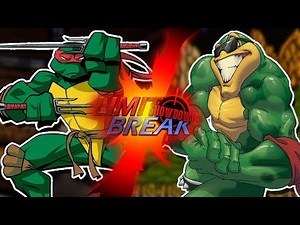 Raphael VS Rash (TMNT VS Battletoads) | Limit Break: Showdown