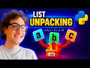 Python Unpacking (Visually Explained) | Asterisk * and Underscore _ | #Python Course 25