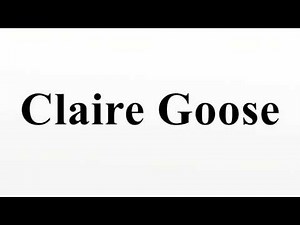 Claire Goose