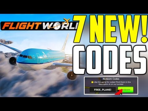 [UPD] NEW! CODES✨FLIGHT WORLD ROBLOX CODES 2026 - CODES FOR FLIGHT WORLD 2026