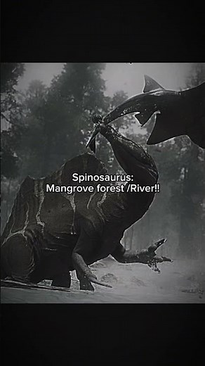 Dinosaur habitat (prehistoric)