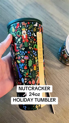NUTCRACKER Corkcicle X Rifle Paper NUTCRACKER Tumbler on FLASH SALE!!! Click the shopping link below!!! #corkcicle #nutcracker #christmastumbler #tiktokshopblackfriday #tiktokshopcreatorpicks TiktokShopBlackFriday TiktokShopCyberMonday TiktokShopHolidayHaul Tumbler Kids tumbler hot and cold tumbler representation matters black ballet dancer