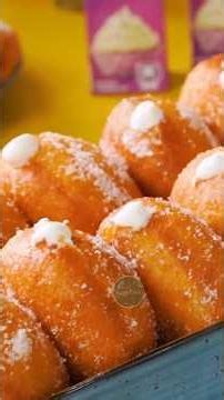 Cream Filled Donuts Recipe | Easy Homemade Donuts | SuperChef