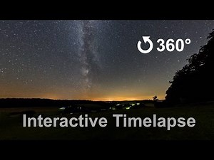 Interactiv 360 Degree Video of the Milky Way
