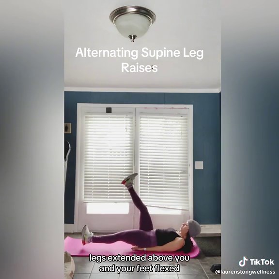 Alternating Supine Leg Raises: A Guide