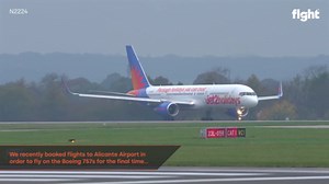 Boeing 757 powerful takeoff caught on camera