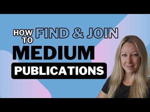 How to Find and Join Publications on Medium