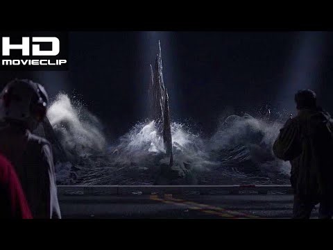 Godzilla (2014) | Godzilla Causes the Tsunami scene | MOVIECLIPS HD