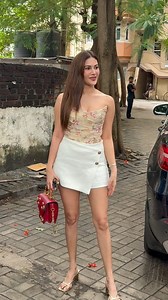 Amyra Dastur snapped in town. | Bollywood Society
