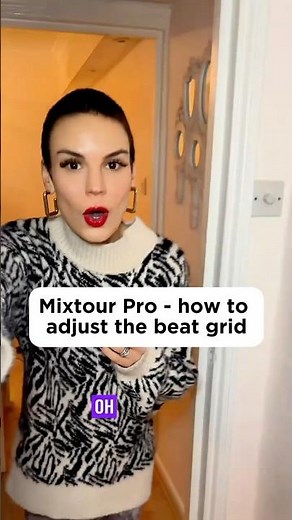 RELOOP MIXTOUR PRO - how to adjust the BEAT GRID for DJs