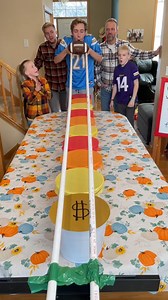 602K views · 17K reactions | Fall Family Football Roll Game | Play Together Stay Together | Facebook