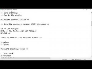 Ethical Hacking Course: How to extract hashes from sam database | Craw Security